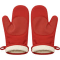 Wpvxg Heat Pad Oven Mitts Paprika Pair